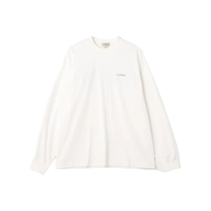 L.L.Bean T-Shirts Men Ecru-0