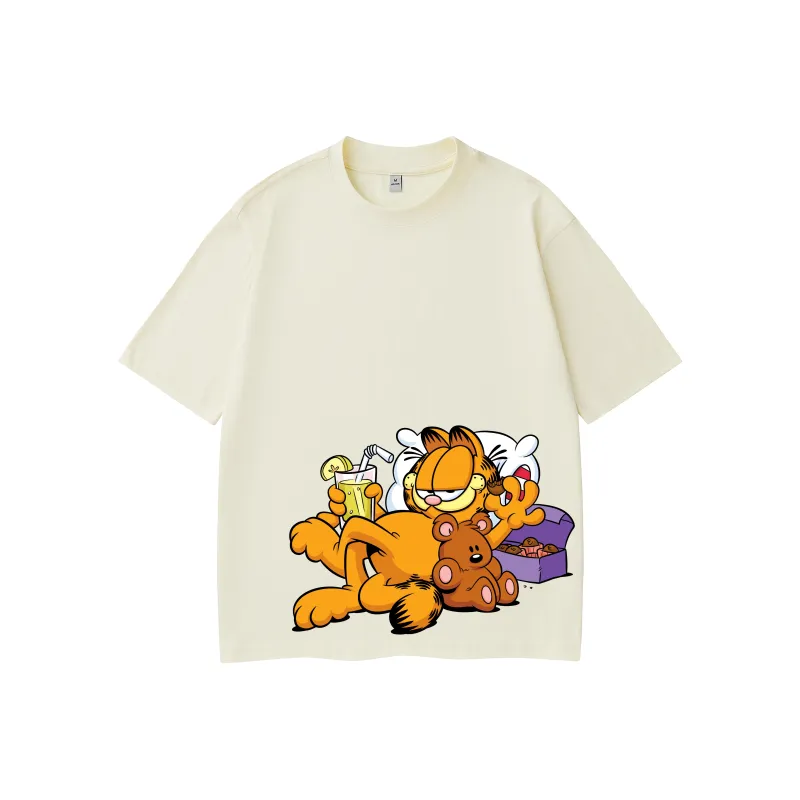 FOREVER 21 Garfield Joint Name T Shirt Unisex-7