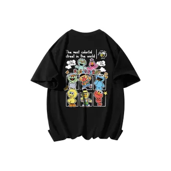SESAME STREET Short Sleeved T Shirts Unisex
