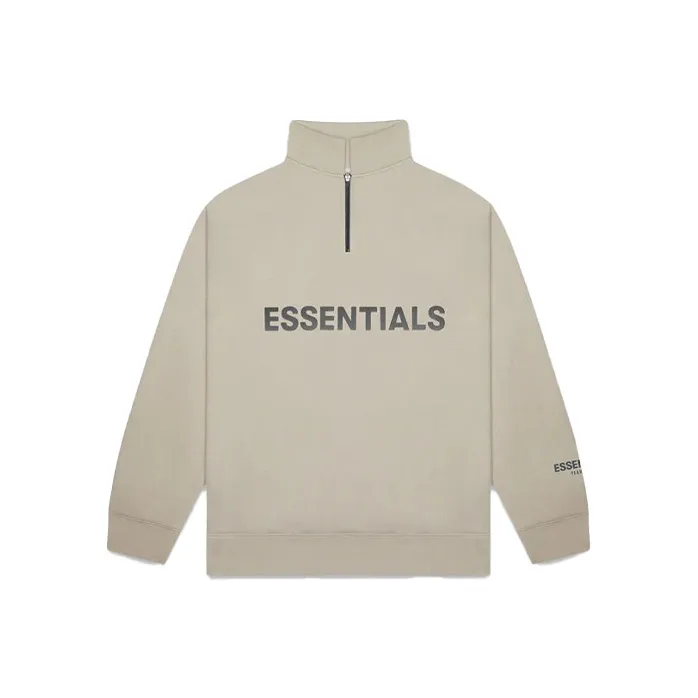 Fear Of God Essentials Half Zip Pullover Sweater-0