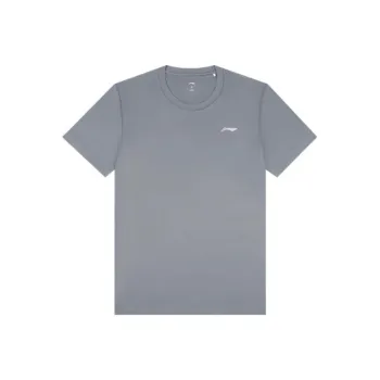 LiNing T Shirt Unisex Stone Gray