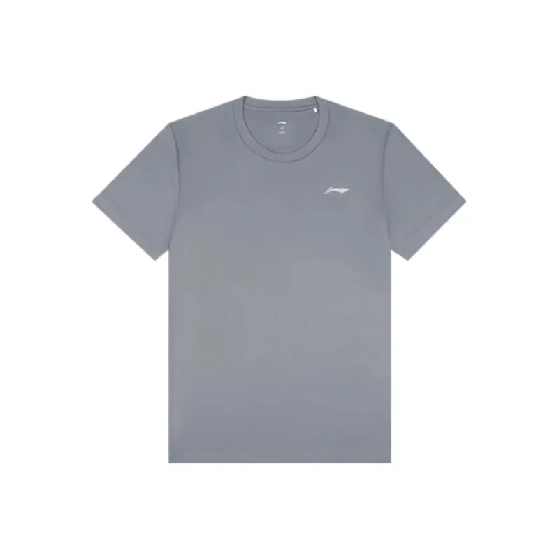 LiNing T Shirt Unisex Stone Gray-0
