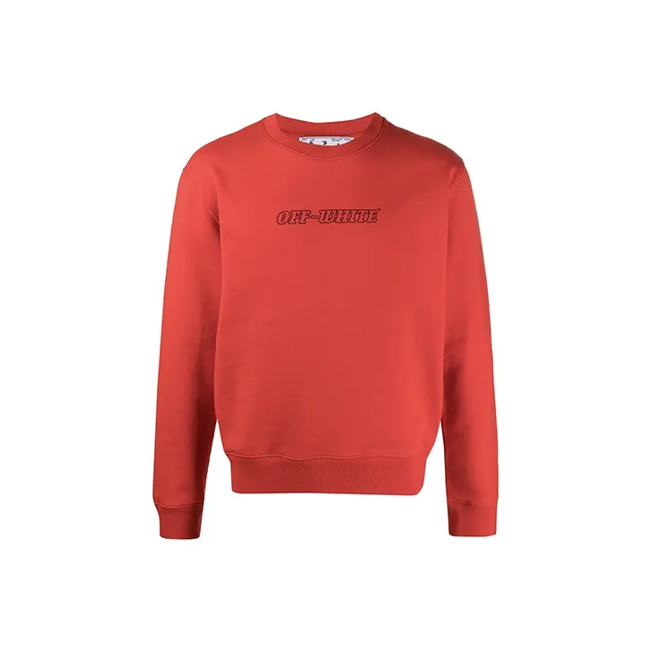 OFF-WHITE SS21 Sweatshirts Men Red-0