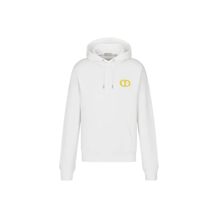 DIOR Quarterly New Products Sweatshirts Men White-0