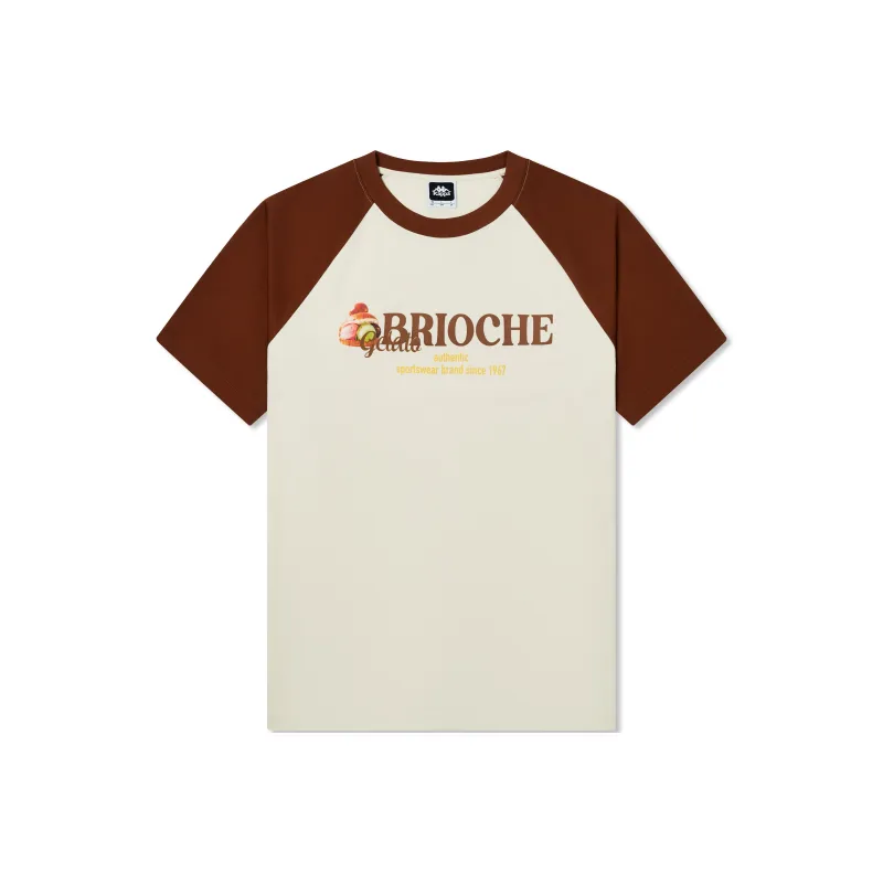 Kappa T Shirt Unisex Birch White-0