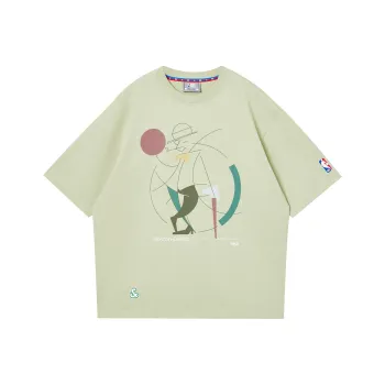 JACK JONES· x NBA JACK&JONESxNBA T Shirt Men's Gray Green
