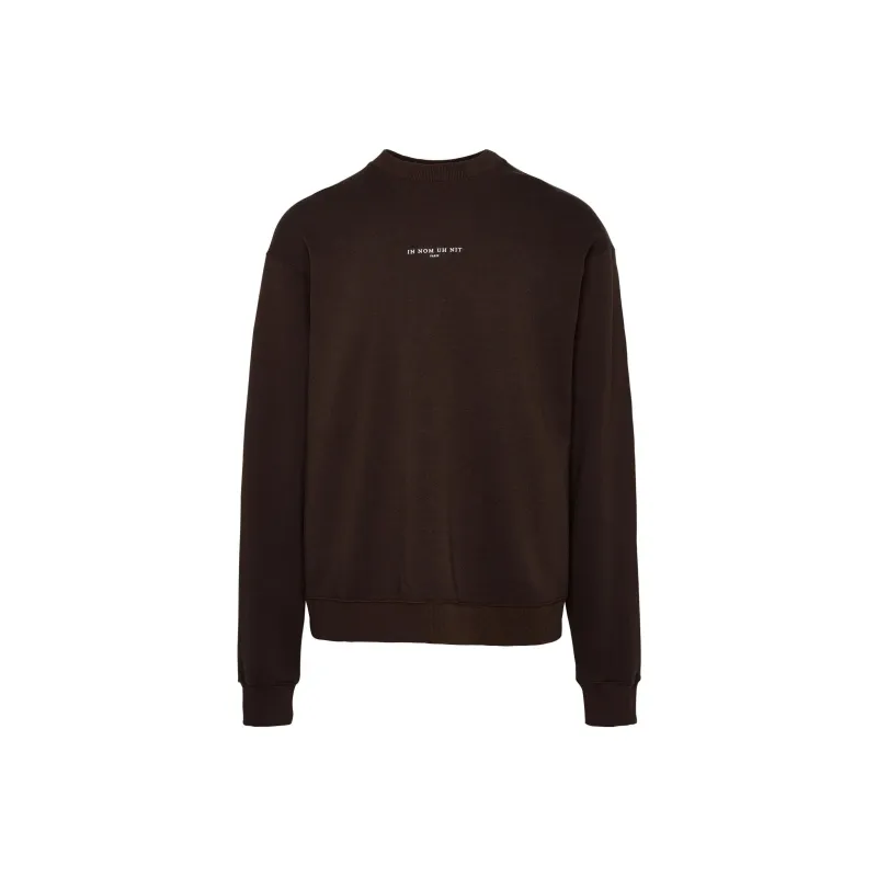 IH NOM UH NIT Logo print Cotton Sweatshirt-0
