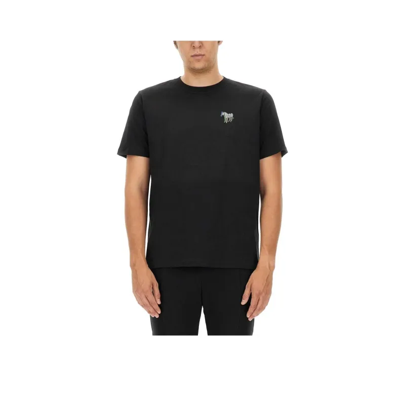 PS By Paul Smith 3D Zebra Print T Shirt-0