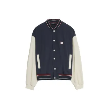 UNVESNO Baseball Jacket Unisex Dark Blue