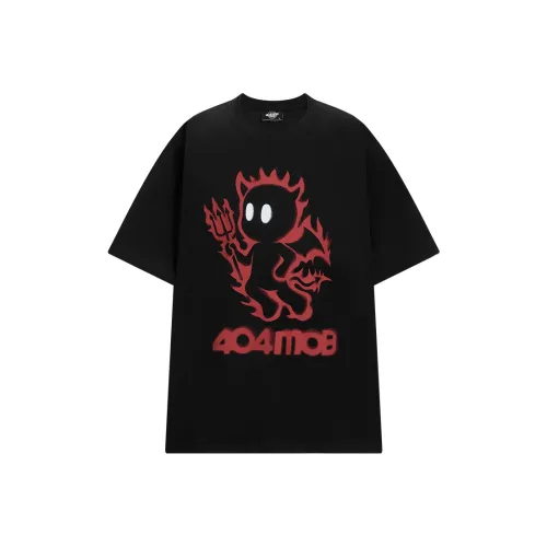 404MOB GANG 남녀공용 티셔츠