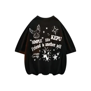 Kepu Short Sleeved T Shirts Unisex