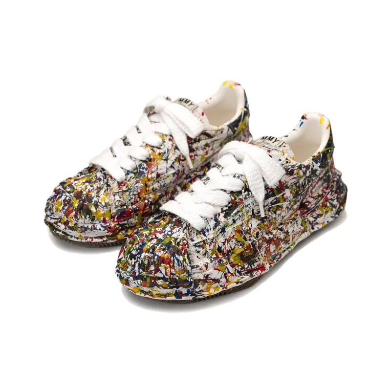 MIHARA YASUHIRO Paint splatter Sneakers-6