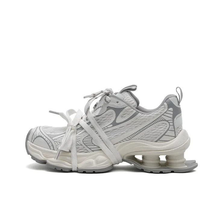 MASOOMAKE Breathable Height Increasing Low Top Chunky Sneakers Women's-21