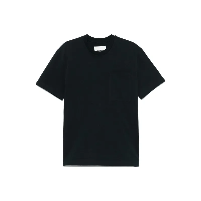 JIL SANDER Crewneck Short Sleeved T Shirt-0