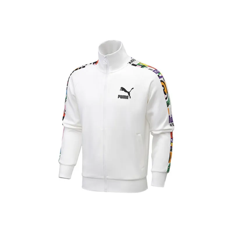 PUMA T7 Intl T7 Sweatshirts Men White-0