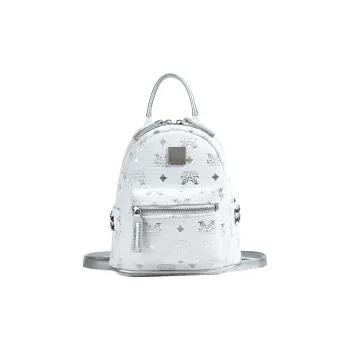 Yalu PU Backpack Regular Women's White/Black/Coffee