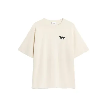 Maison Kitsune SS25 T Shirt Men's Marble
