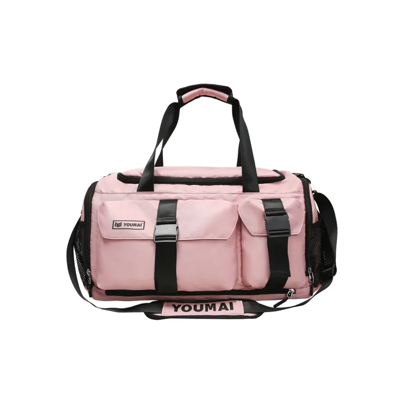Deli Bear Nylon Handbag Large Size Unisex Multicolor-3