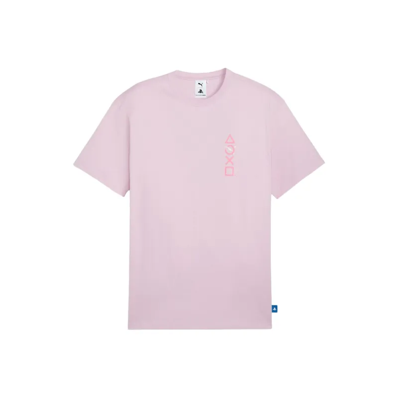 PUMA x PlayStation T Shirt Unisex Mist Grape-0