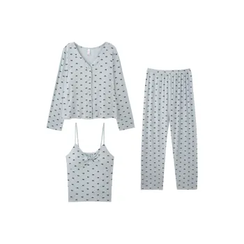 Sleeping Beauty Pajama Set Women's Light Blue