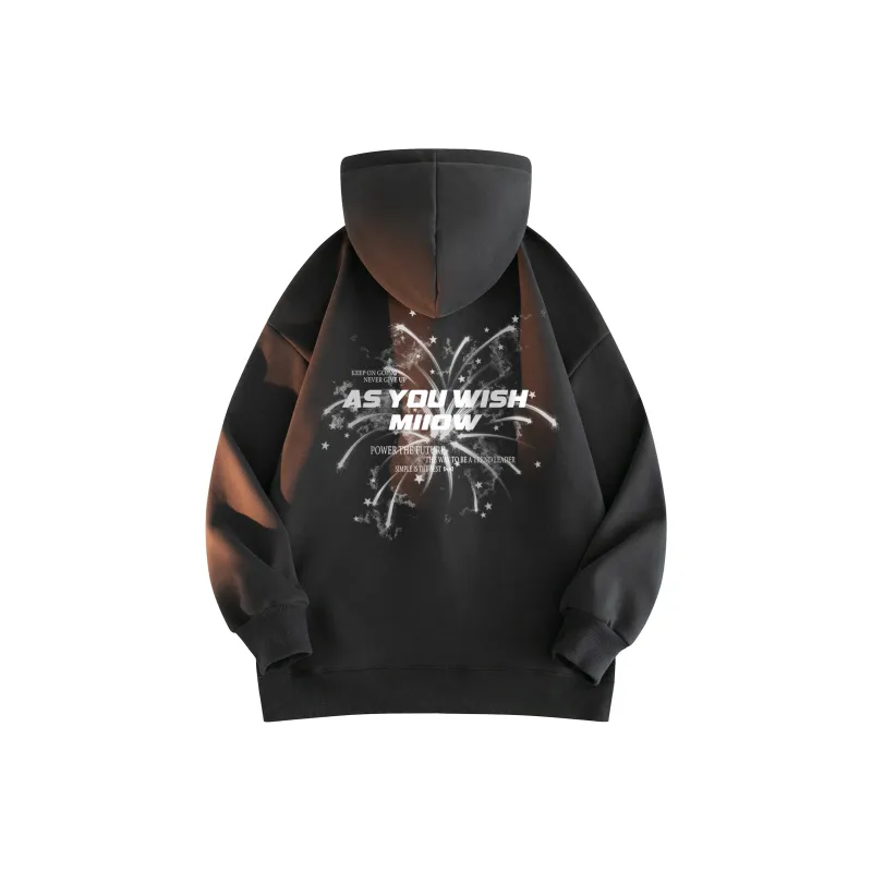 MIIOW Trend Party Series Sweatshirt Unisex Black-22