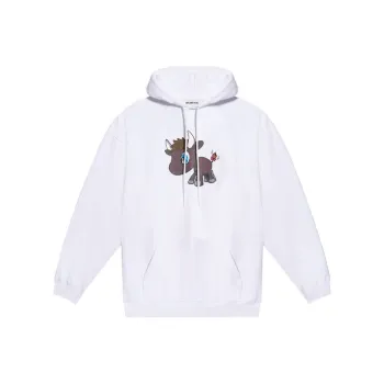 Balenciaga SS21 Sweatshirt Unisex White