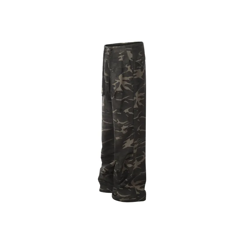 BEAR UNION Cargo Pants Unisex Camouflage-1