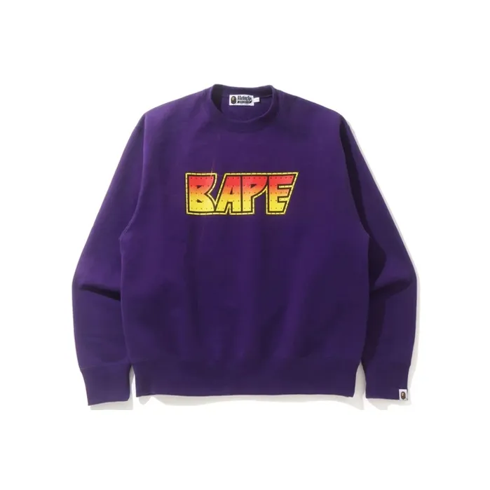 Bape Crystal Stone Relaxed Crewneck-2