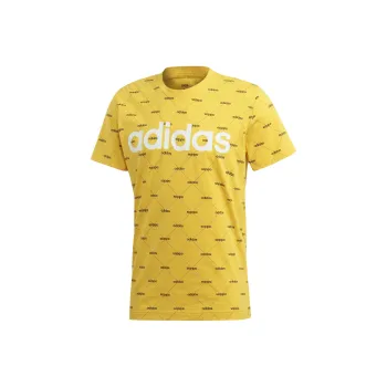 Adidas Sportswear Core Fav T-Shirt Men's Vibrant Gold/Black