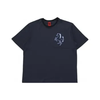 Ferrari T-Shirts Men Blue