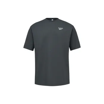 Reebok T-Shirt Unisex Charcoal Black