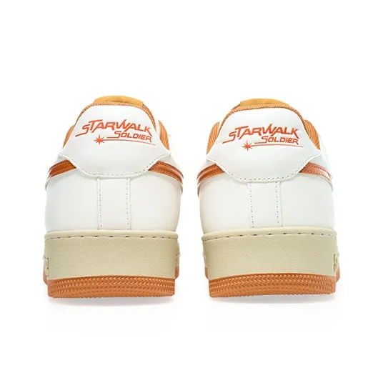 Starwalk Soldier Abrasion Resistant, Lightweight, And Breathable Low Top Skateboard Shoes Unisex Orange-10