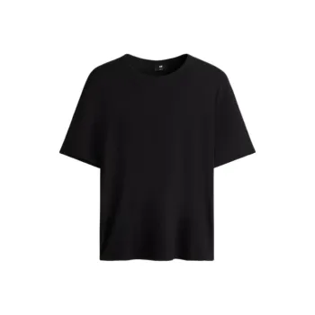 H&M T Shirts Men Black