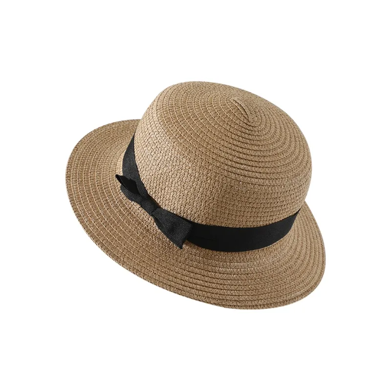 NANJIREN Straw Woven Sun Protection Hats Women's-5
