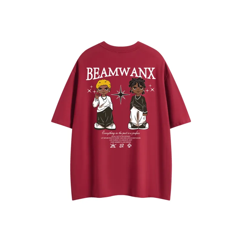 WANX Short Sleeved T Shirts Unisex-10