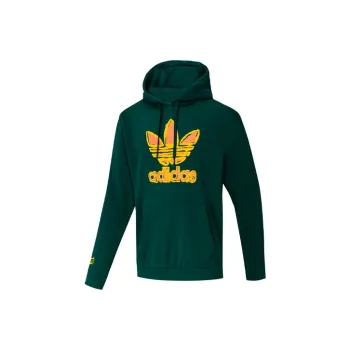 Adidas Originals Large Logo Printing Sweatshirt Men's Forest Green