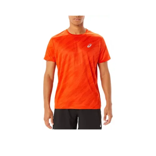 Asics T-Shirts Men Orange