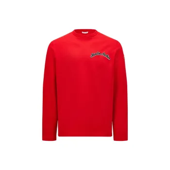 Moncler T-Shirts Men Red