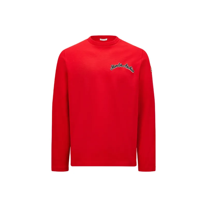 Moncler T-Shirts Men Red-0