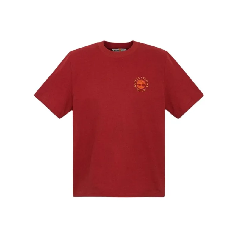 Timberland T Shirts Unisex Red-0