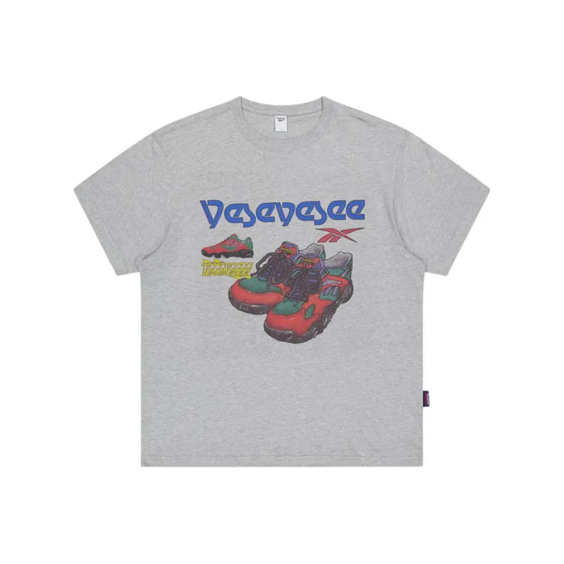 Reebok x YESEYESEE Preseason 94 T-Shirt Unisex Gray-0