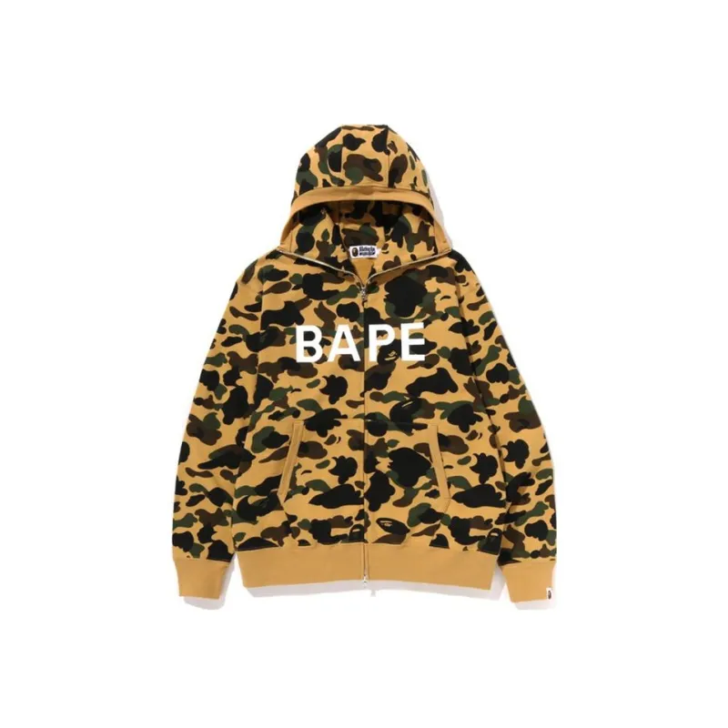 Bape X Anti Social Social Club 1st Camo Full Zip Hoodie FW19-1