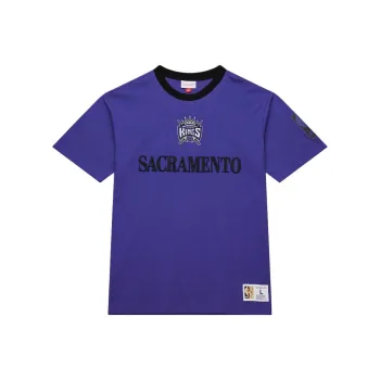 Mitchell & Ness x NBA Sacramento Kings T Shirt Men's Purple
