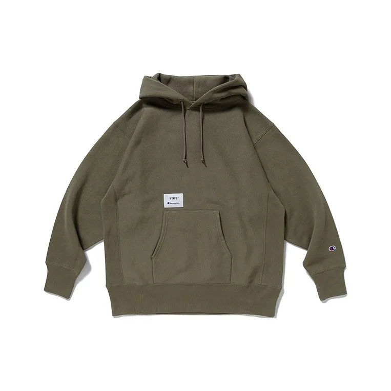 WTAPS X Champion Reverse Weave R Hooded Sweatshirt-0
