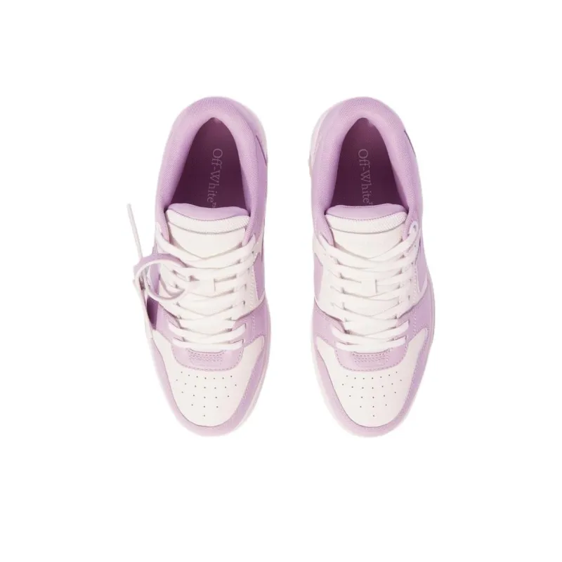 OFF WHITE Out Of Office Ooo Low Tops Lavender White Women's-4