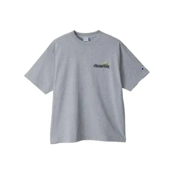 Champion Yusuke Komori Collaboration Model T-Shirts Unisex Gray