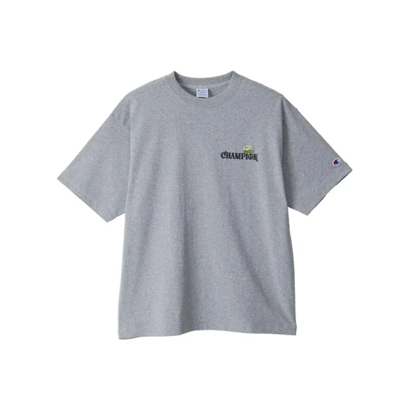 Champion Yusuke Komori Collaboration Model T-Shirts Unisex Gray-0