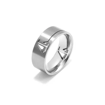 COLIMIDA Titanium Steel Rings Unisex