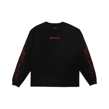 PLEASURES Fiery Heavyweight Long Sleeve
