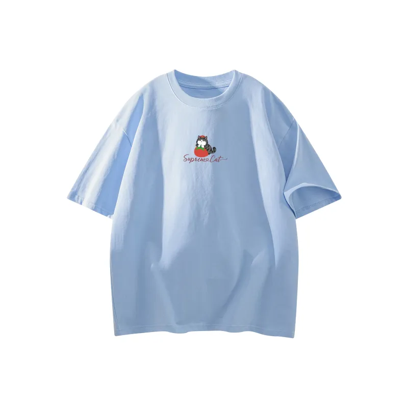 Supremo Cat T Shirts Unisex-10